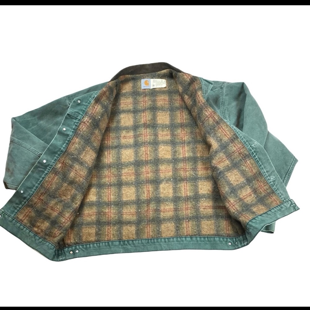 Vintage Carhartt Jacket (Light Green) - Picture 5 of 6